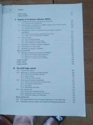 Libro Oceanography of shelf sea