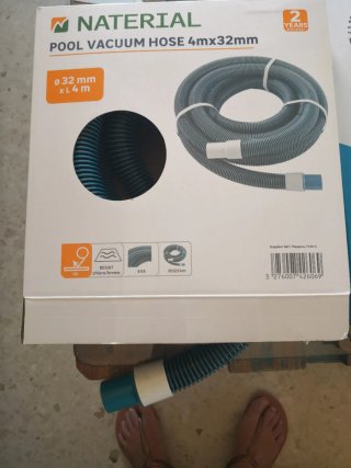 Manguera Piscina NATERIAL 4m x 32mm