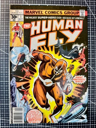 Comic USA The Human Fly #1 portada de Al Milgrom