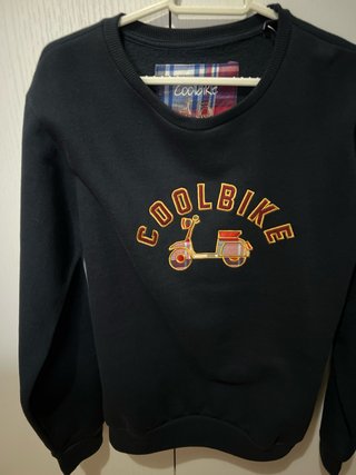 Sudadera Coolbike Talla S azul. Sin estrenar