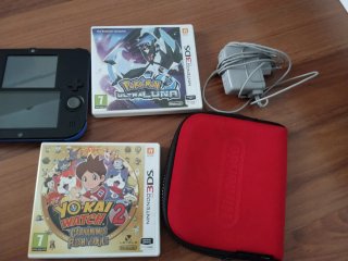 Nintendo 2DS Nero e Blu con Giochi