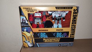 Transformers Studio Series 86 Prowl + Ironhide