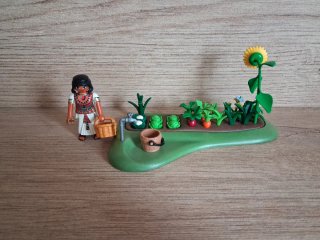 Huerto nacimiento belén playmobil