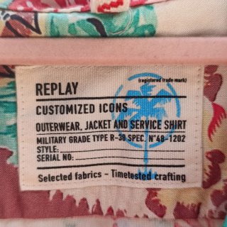 Camisa estampada, Replay (L)