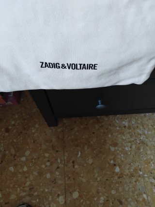 Bolso Zadig & Voltaire Blanco y Plateado