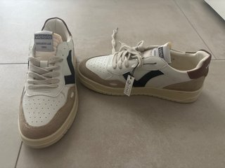 Zapatillas Victoria Talla 39 Beige/Blanco