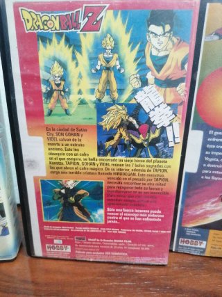 Dragon Ball Z Películas VHS (Español)