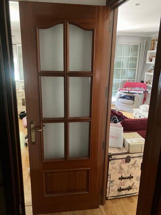 Puertas de madera maciza