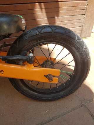 Bici sin pedales Frog Tadpole Naranja