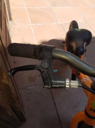 Bici sin pedales Frog Tadpole Naranja