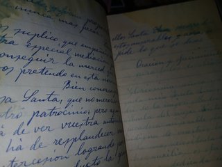 ALICANTE Libreta antigua manuscrita religiosa