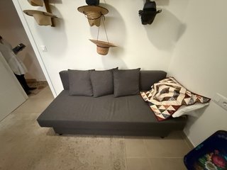 Sofá Cama Ikea 3 Plazas Gris