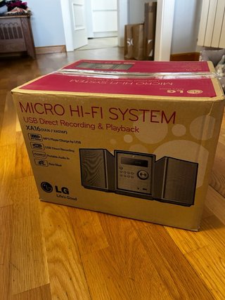 Equipo de música LG X16A