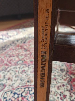 Trona Stokke madera