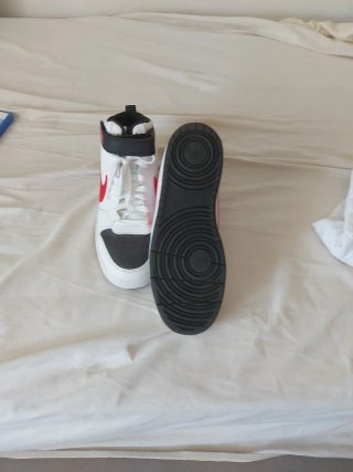 Nike Zapatillas Blancas y Rojas