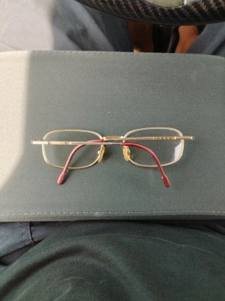 Gafas YANKO 14KT RG Doradas y Rojas