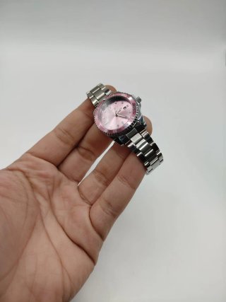 Reloj Mujer Rosa 33mm Estilo Diver – NUEVO 11€