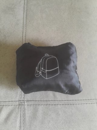 Mochila Plegable Ikea Negra