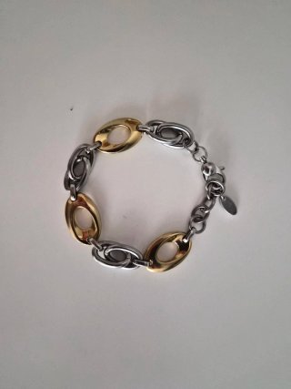Pulsera Lotus Dorado y Plata