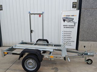 NUEVO: Remolque moto plegable 750 kg