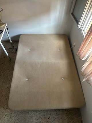 Base tapizada 135x190 + colchón Pikolin