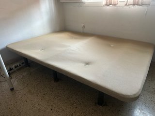 Base tapizada 135x190 + colchón Pikolin
