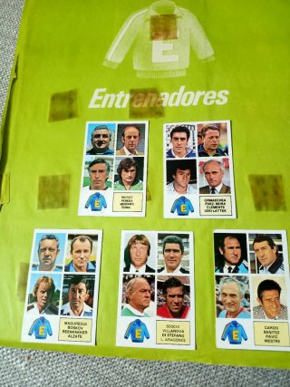 Album completo Cromos  Liga 82/83