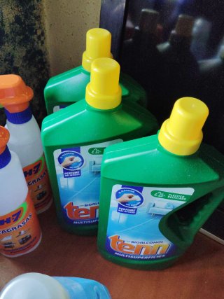 Lote productos de limpieza nuevos