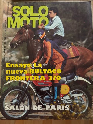 Lote 7 revistas solo moto (3€ unidad)