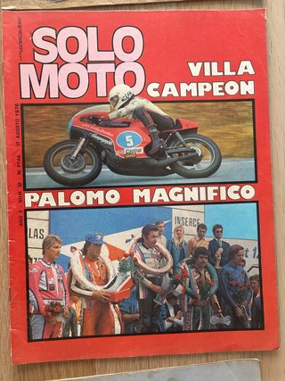 Lote 7 revistas solo moto (3€ unidad)