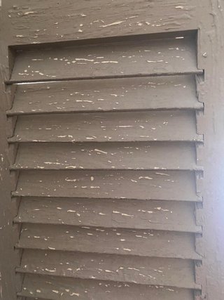 Biombo madera envejecida con espejo