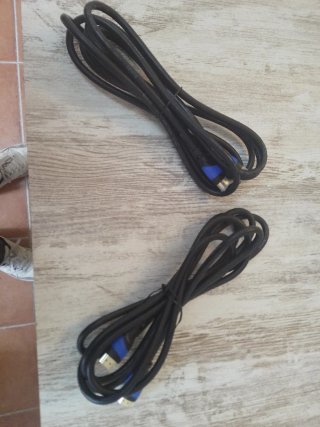 2 cavi HDMI da 3m, 6 metri in totale