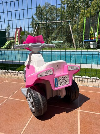 Quad Feber Rosa y Blanco