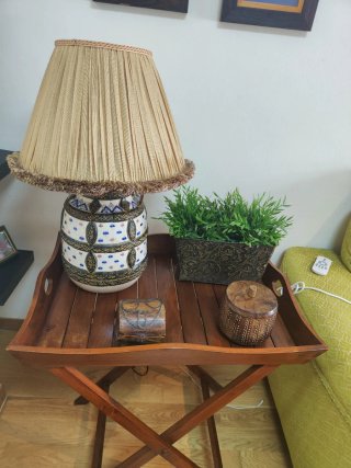 Mesita Camarera Plegable Madera