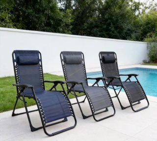Tumbona plegable resistente