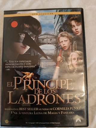 DVD El Príncipe de los Ladrones (Español)
