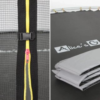 Cama elástica con red de seguridad Alice garden