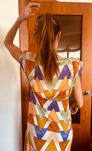 Vestido Verano Estampado Geométrico