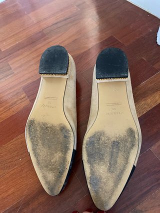 Zapatos Chanel beige y negro