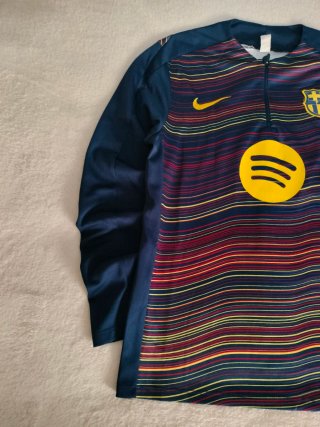 Camiseta Nike Barça Talla S Azul Spotify Original