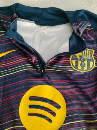 Camiseta Nike Barça Talla S Azul Spotify Original