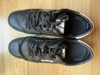 Zapatillas Replay Hombre Piel Negra y Blanca