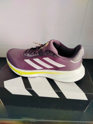 Deportivas Adidas Hombre Talla 43.5 Morado/Amarill