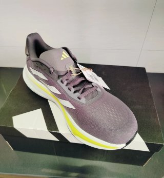 Deportivas Adidas Hombre Talla 43.5 Morado/Amarill