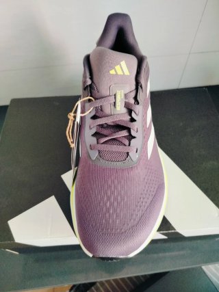 Deportivas Adidas Hombre Talla 43.5 Morado/Amarill