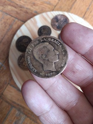 Lote monedas antiguas España