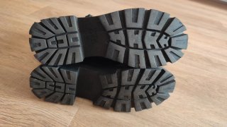 Botas Track Zara Negras