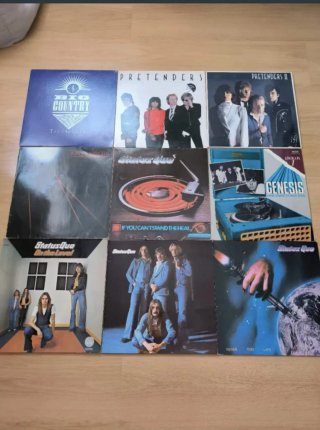 Lote 9 Vinilos Rock Pop Internacional 10€ cada uno