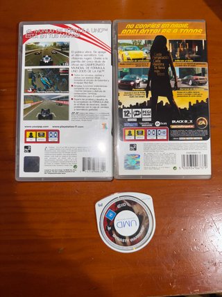 Juegos PSP: Need for Speed & F1 Grand Prix
