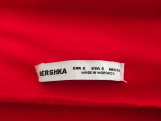 VESTIDO ROJO LARGO DE TIRANTES Talla S